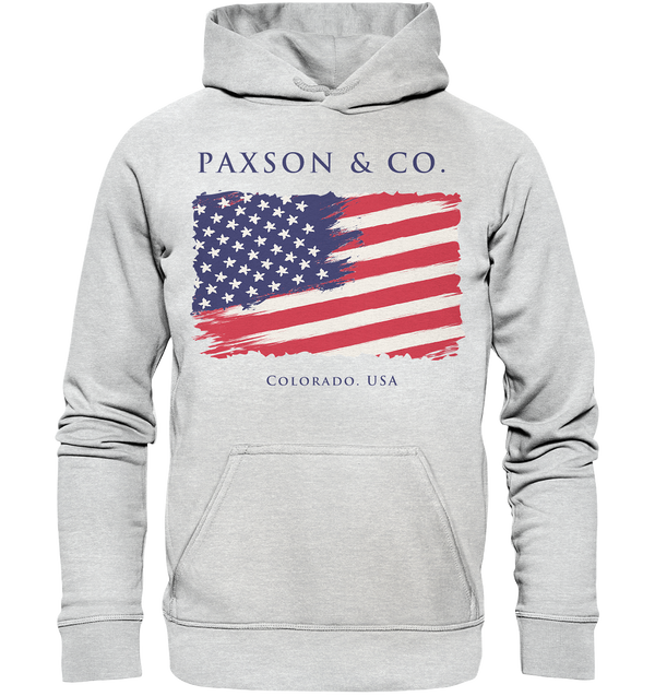 PAXSON Kids US Flag - Kids Premium Hoodie