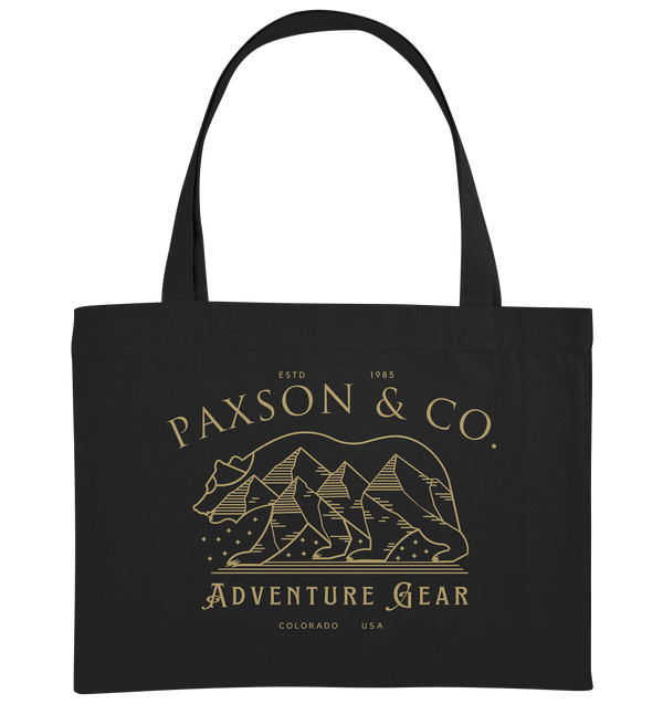 PAXSON Bear - Organic Shopping-Bag