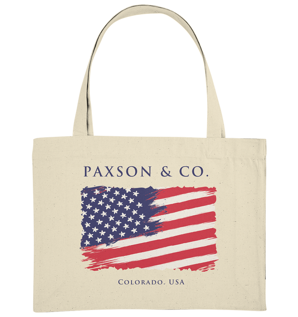 PAXSON USA Shirt - Organic Shopping-Bag