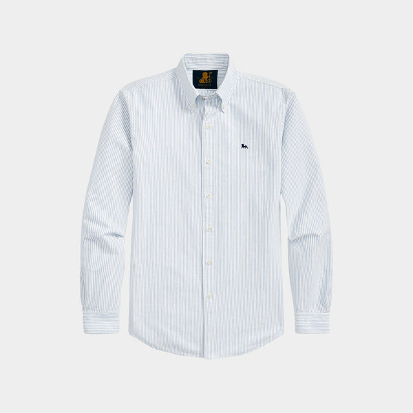 The Oxfordshirt - Oxfordhemd mit Streifen blau weiß