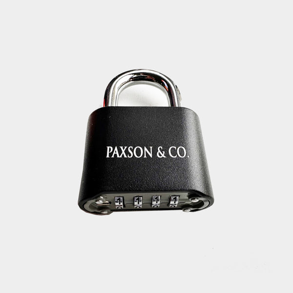 PAXSON Padlock - Vorhängeschloss mit Zahlencode